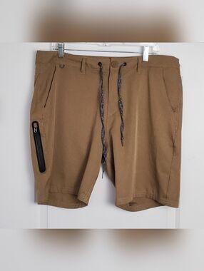 Roark Mens Explorer Hybrid Stretch Shorts Hiking Camping Gorpcore Size 36 - EUC